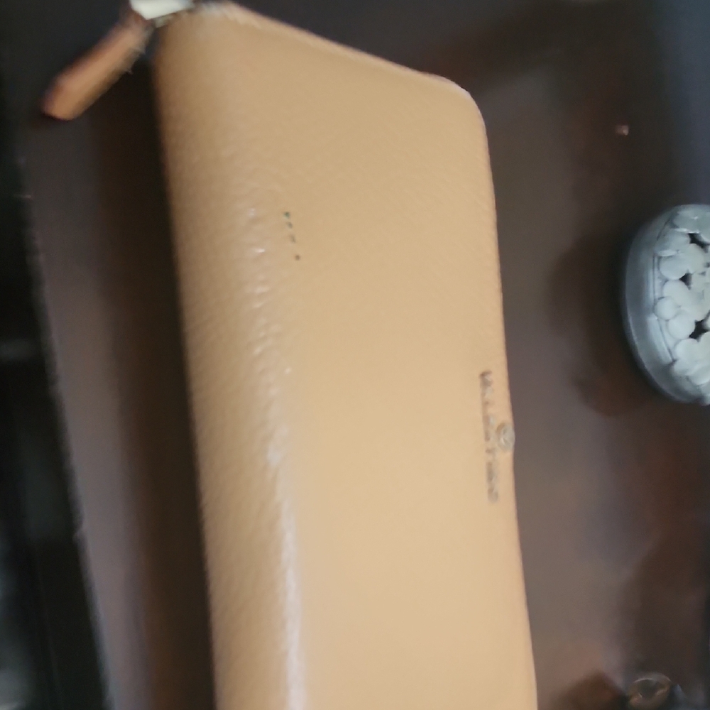 Tan Leather Womens Wallet